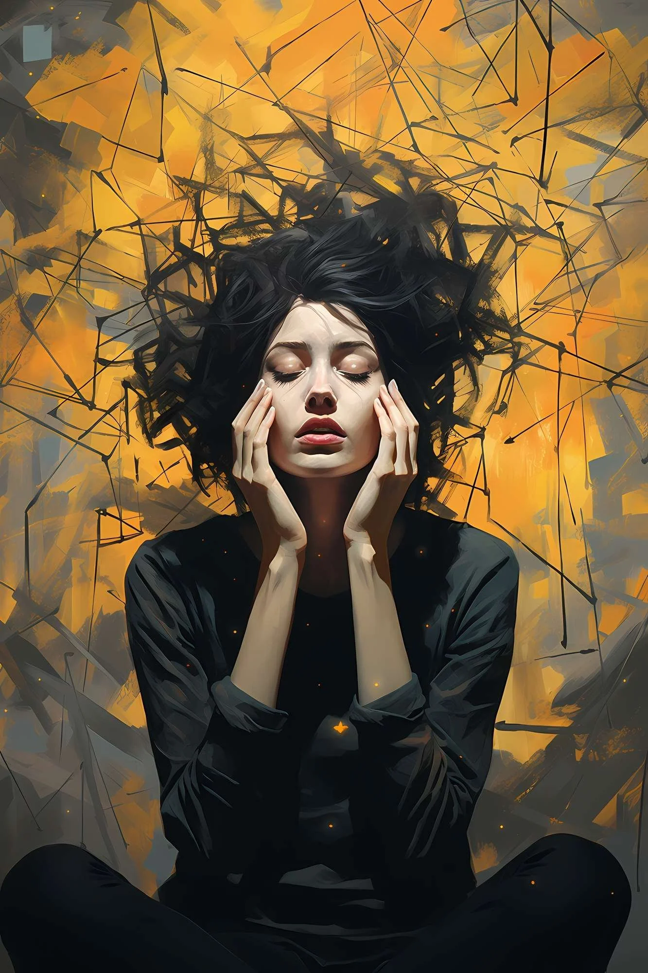 Women is suffering from Disruptive Mood Dysregulation Disorder