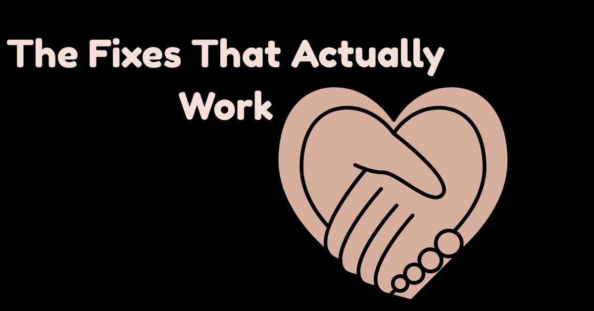 Illustration showing two hands shaking, symbolizing healthy communication and relationship repair